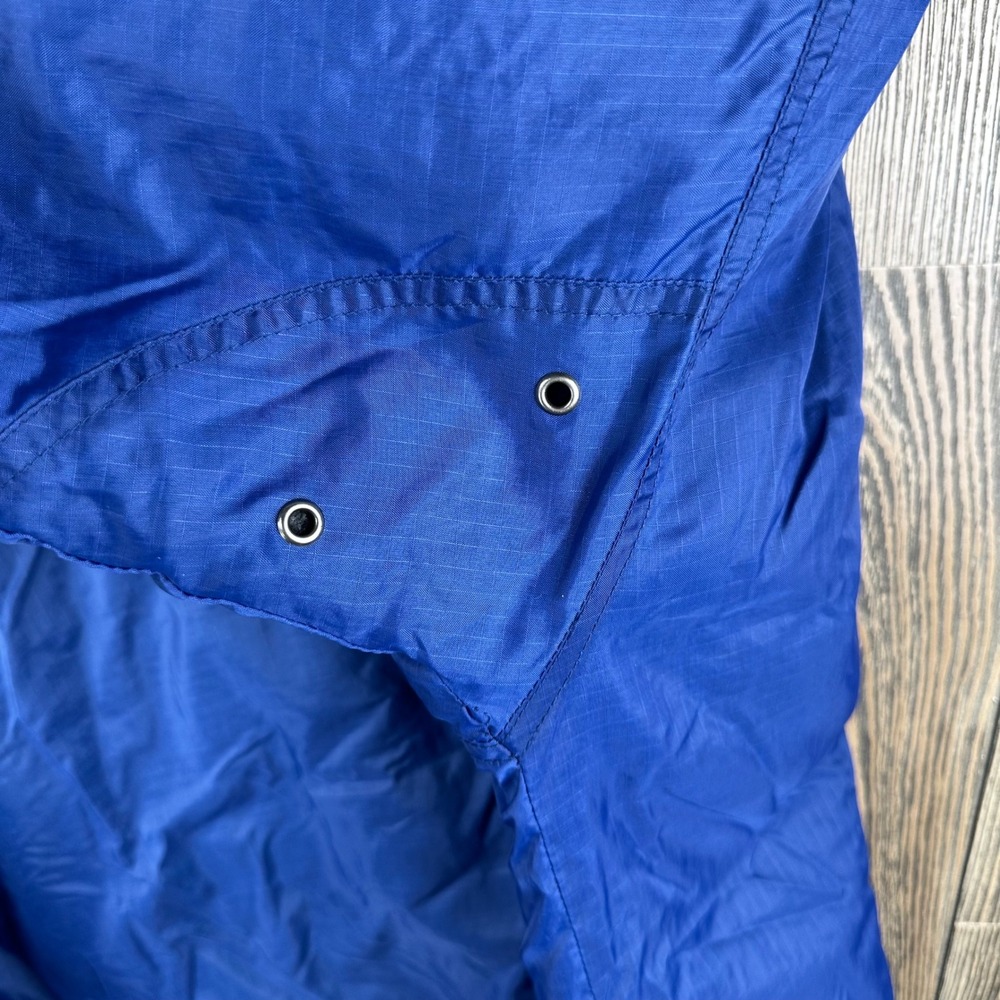 Polo Sport Ralph Lauren Vintage 90s Windbreaker Jacket Blue Fleece Lined Mens L - Picture 8 of 8